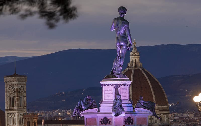 David di bronzo Piazzale Michelangelo, Firenze